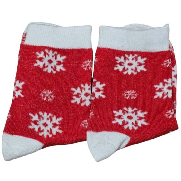 3 Pc. Christmas-Themed Large Gift Bag 1 Pair Socks Plastic Tumbler Gift Set NEW - Picture 13 of 16